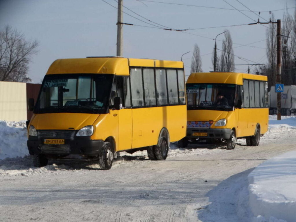 Маршрутка №9 в Конотопі: Розклад, схема, вартість
